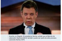 Santos confirma el reinicio de diálogos de paz con las FARC